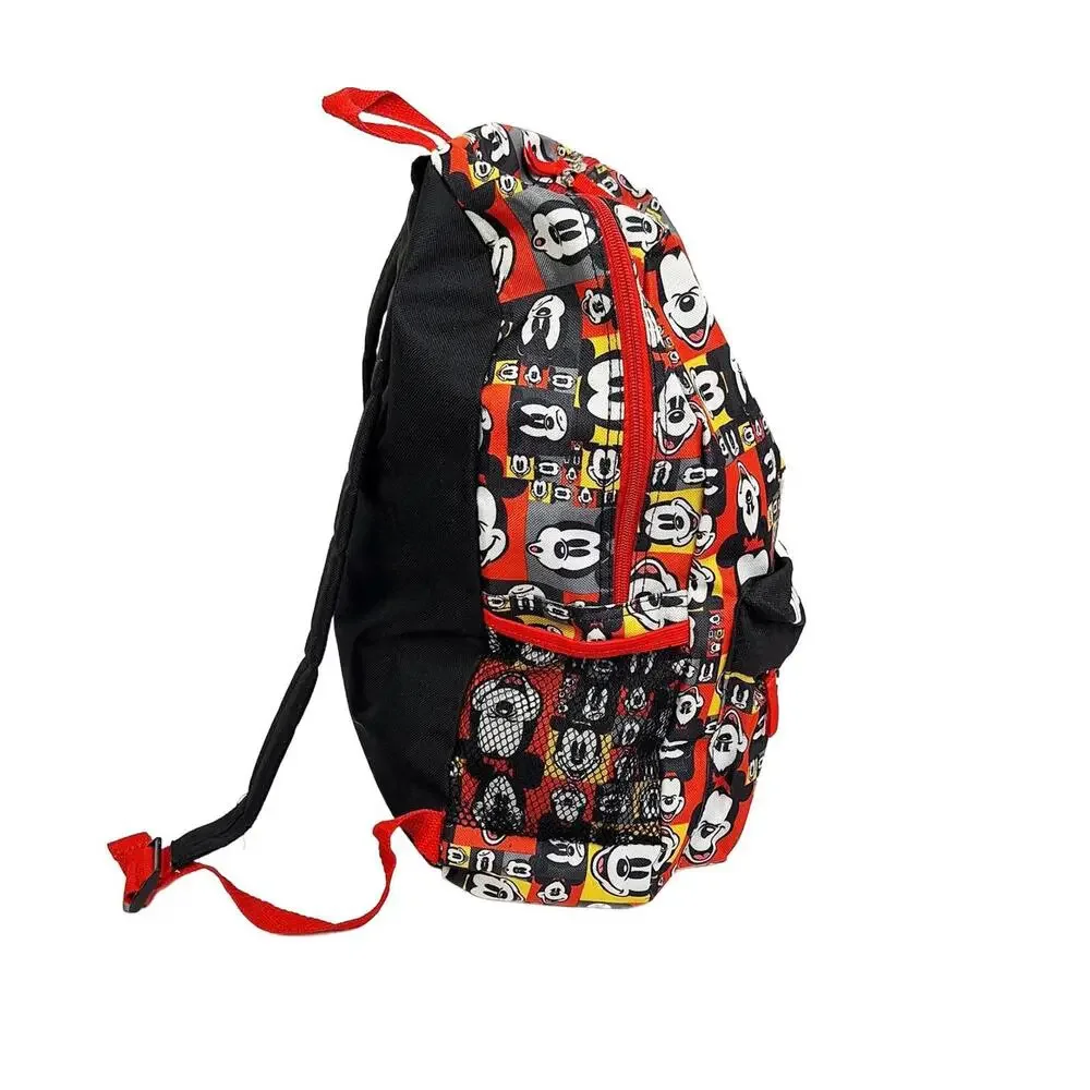 Walt Disney World souvenir backpack Mickey Mouse Face All Over Print Colorful